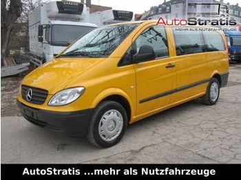 Minibús, Furgoneta de pasajeros Mercedes-Benz Vito 111CDI Lang Klima 8-Sitze orig.210km DPF: foto 1