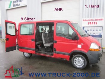 Minibús, Furgoneta de pasajeros Renault Master DCI 80  9 Sitzer AHK  9-Sitzplätze: foto 1