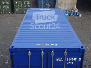 Contenedor marítimo 20`DV Seecontainer NEU RAL5010 Lagercontainer: foto 3
