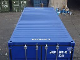 Contenedor marítimo 20`DV Seecontainer NEU RAL5010 Lagercontainer: foto 8