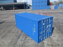 Contenedor marítimo 20`DV Seecontainer NEU RAL5010 Lagercontainer: foto 9
