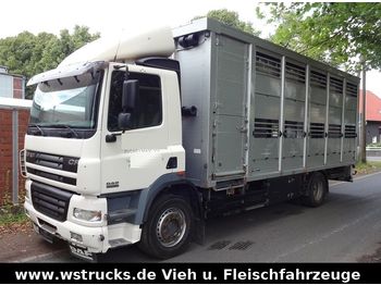 Camión transporte de ganado DAF CF 85/380 mit KABA 2 Stock Vollalu: foto 1
