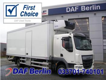 Camión caja cerrada DAF LF 180 G10 Sleeper Cab, Carrier Kühlung, Euro 6: foto 1