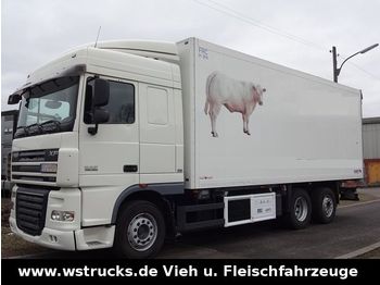 Camión frigorífico DAF XF 105/460 FAN Spacecub  Rohrbahn/Meat Schmitz: foto 1