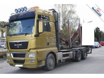 Camión para transporte de madera MAN EXPECTED WITHIN 2 WEEKS: TGX33.680 6X4 TIMBER RE: foto 1
