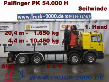 Camión caja abierta MAN FE 460 A PK 54.000 20,4m -1.650 kg Seilwinde 1Hd: foto 1