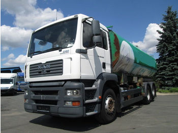 Camión cisterna para transporte de leche MAN TGA 28.430 6x2 das Einsatzgemisch: foto 1