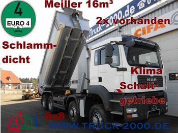 Camión volquete MAN TGA 41.440 8x8 Meiller 16m³ Deutscher LKW 1. Hd.: foto 1