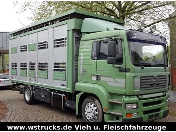 Camión transporte de ganado MAN TGS 18.410 Hochdach Finkl Doppelstock Vollalu: foto 1