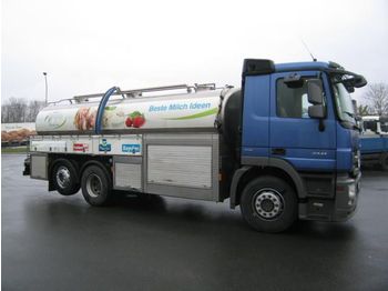 Camión cisterna para transporte de leche MERCEDES BENZ 2741 Actros MP III: foto 1
