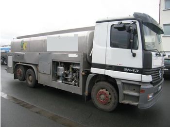 Camión cisterna para transporte de leche MERCEDES BENZ Actros 2543: foto 1