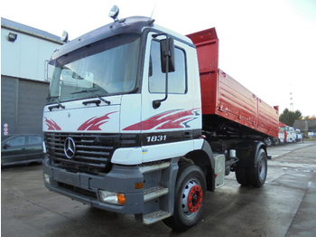 Camión volquete Mercedes-Benz Actros 1831 (BIG AXLE / STEEL SUSP.): foto 1