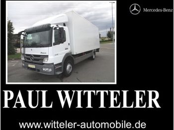 Camión caja cerrada Mercedes-Benz Atego 1218L, Luftf. Zusatzheizg., LBW, Klima: foto 1