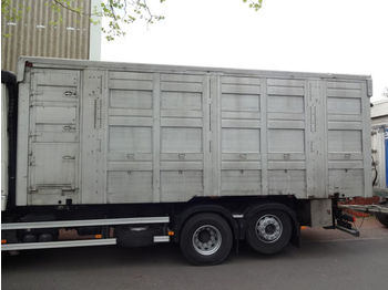 Camión transporte de ganado Michiletto BDF 3 Stock Hubdach Vollalu: foto 1