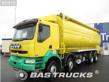 Camión cisterna Renault Kerax 420 Silo Manual Telma Big-Axle Euro 3: foto 1