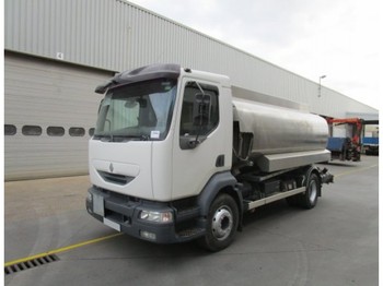 Camión cisterna Renault MIDLUM 210 INOX TANK/STEEL SUSP 11000L: foto 1