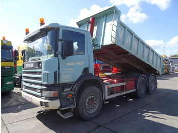 Camión volquete Scania 124-420 6X4 FULL STEEL TIPPER AN TRACTOR: foto 1