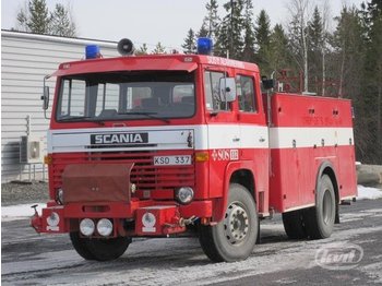 Camión volquete Scania LB81S38 4x2 Brandfordon (släckbil) -81: foto 1