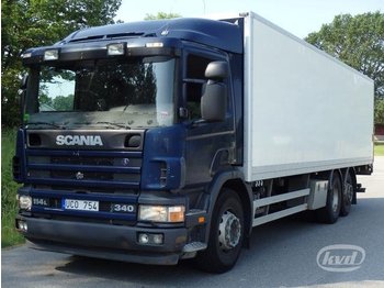 Camión caja cerrada Scania P114LB4NB340: foto 1