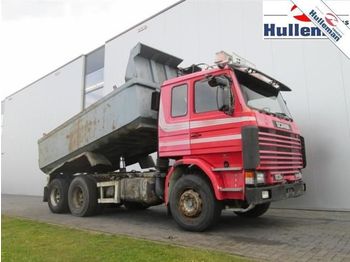 Camión volquete Scania R113.380 6X2 MANUEL FULL STEEL HYDRAULIK: foto 1
