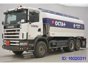 Camión cisterna para transporte de leche Scania R124.420 - 6X2 - 20k L: foto 1