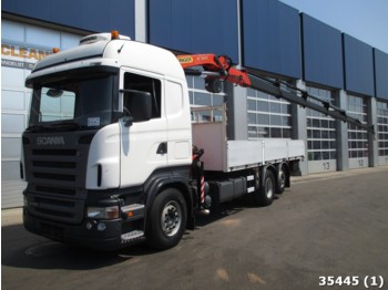 Camión caja abierta Scania R420 6x2 Retarder with Palfinger 31 ton/meter cr: foto 1
