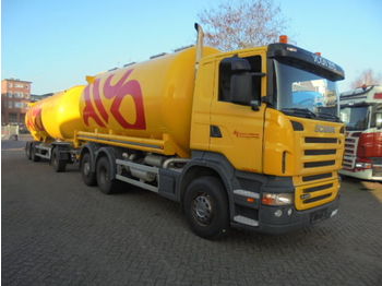 Camión cisterna Scania R420 6x2 silo + trailer bulk 60.000 liter: foto 1