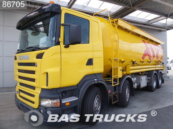 Camión cisterna Scania R420 Manual Silo Compressor Liftachse Euro 3: foto 1