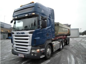 Camión volquete Scania R 500 6X2 - Langendorf 2 aks kippirekkayhdistelmä: foto 1