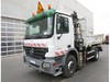 Volquete camión Mercedes-Benz ACTROS 1832 BB + ATLAS 145.2