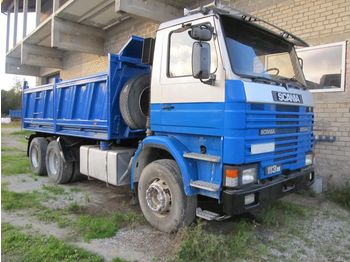Volquete camión SCANIA 113 6x2 tipper, full steel, 10 tyres