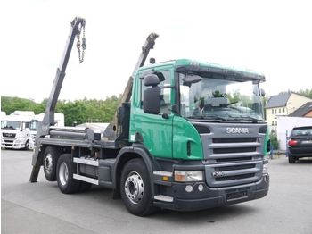 Volquete camión Scania P380 Absetzkipper Aufbau GERGEN