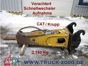 Martillo hidráulico nuevo CAT Krupp HM 1500 Abbruchhammer komplett überholt: foto 1