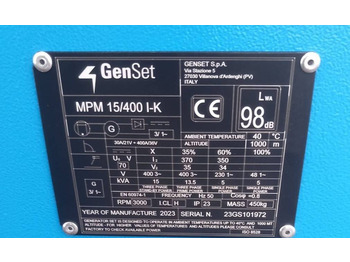 Genset MPM 15/400 I-K - Welding Genset - DPX-35500  - Generador industriale: foto 4