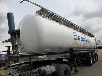 Semirremolque cisterna para transporte de materiales áridos Benalu Silo 45.000 liter Alu tipper tank: foto 1