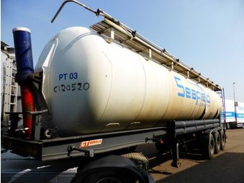 Semirremolque cisterna para transporte de materiales áridos Benalu Silo Slurry tipper tank citpulv: foto 1