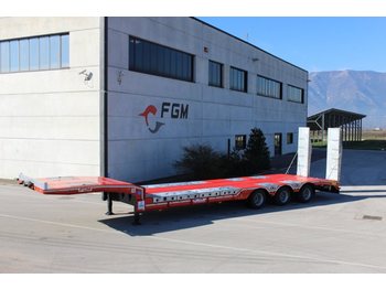 Semirremolque góndola rebajadas para transporte de equipos pesados FGM 37 AF: foto 1