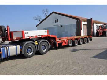 Semirremolque góndola rebajadas para transporte de equipos pesados Goldhofer STZ-L 5-53/80 F2 A: foto 1