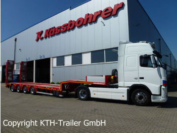 Semirremolque góndola rebajadas para transporte de equipos pesados nuevo Kässbohrer  Tieflader Lowbed SLA 4 Extendable: foto 1