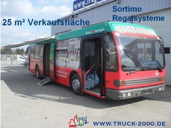 Autobús DAF MobilerSortimo Verkaufsraum 25m² Wohnmobil Messe: foto 1