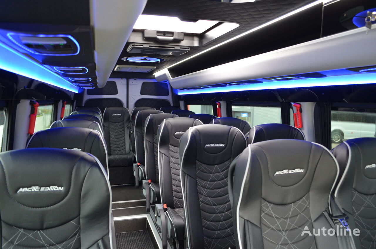 Minibús, Furgoneta de pasajeros nuevo MERCEDES-BENZ Sprinter 519 4x4 high and low drive: foto 8