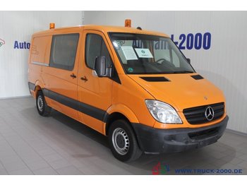 Minibús, Furgoneta de pasajeros Mercedes-Benz 313 CDI Sprinter Mixto Lang 5 Sitzer AHK 2.7t.: foto 1