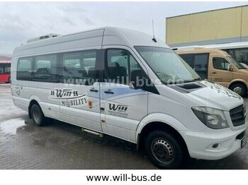 Minibús, Furgoneta de pasajeros Mercedes-Benz Sprinter 516 EVOBUS KLIMA TELMA 23-Sitzer LIFT: foto 1