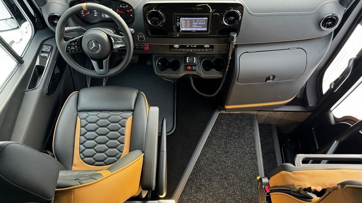 Minibús, Furgoneta de pasajeros nuevo Mercedes-Benz Sprinter 519 XL: foto 17