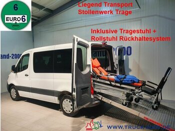 Minibús, Furgoneta de pasajeros Mercedes-Benz Sprinter CDI Autom. Kranken+Behindertentransport: foto 1