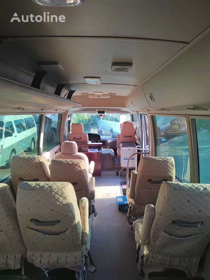 Minibús, Furgoneta de pasajeros TOYOTA Coaster mini passenger bus: foto 5