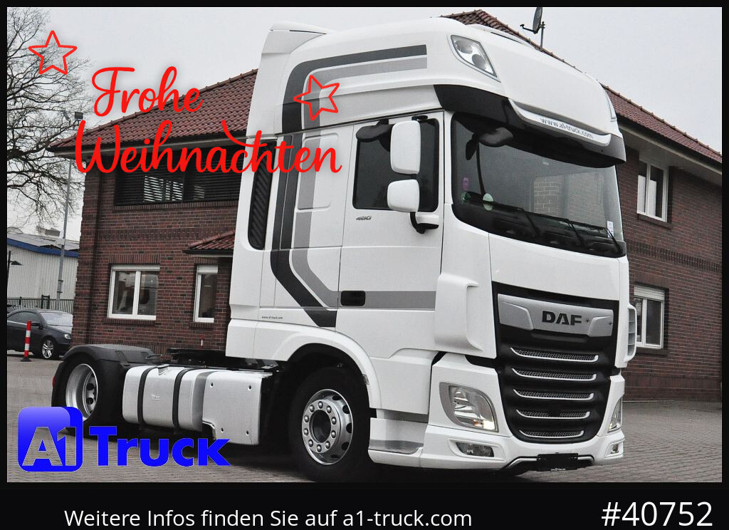 Cabeza tractora DAF XF 480 SSC, Volumen, Intarder, Standklima,