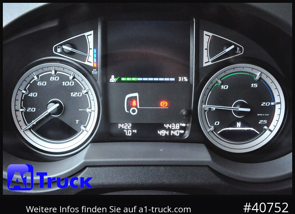 Cabeza tractora DAF XF 480 SSC, Volumen, Intarder, Standklima,