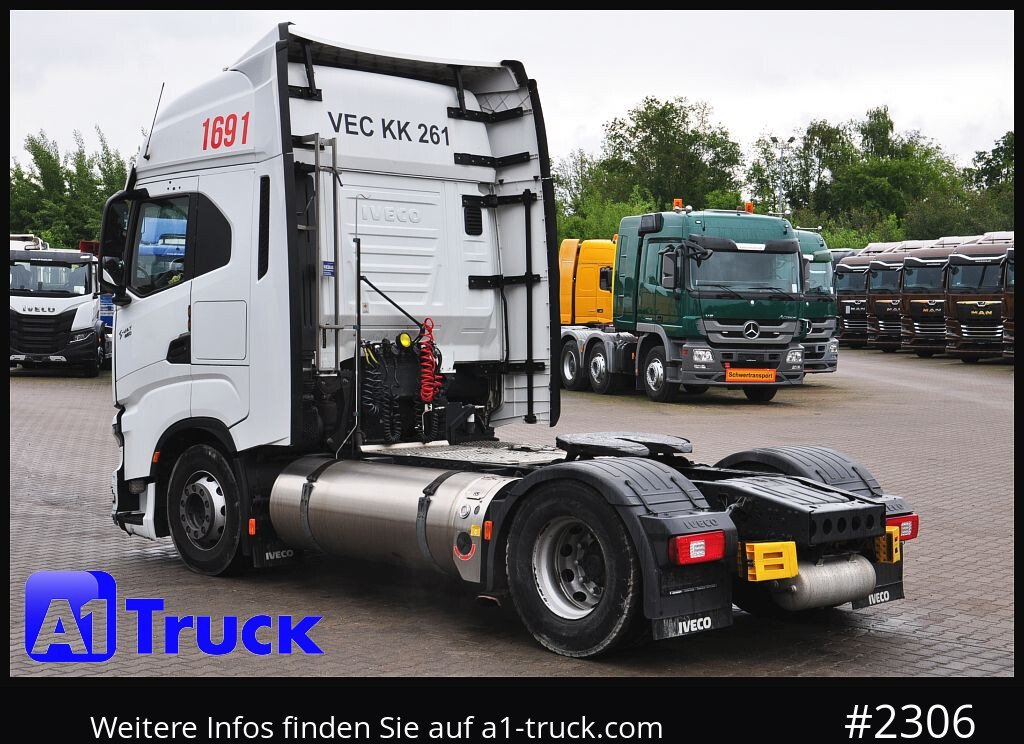 Cabeza tractora IVECO AS 440/460 Stralis, Retarder, LNG, Gas,