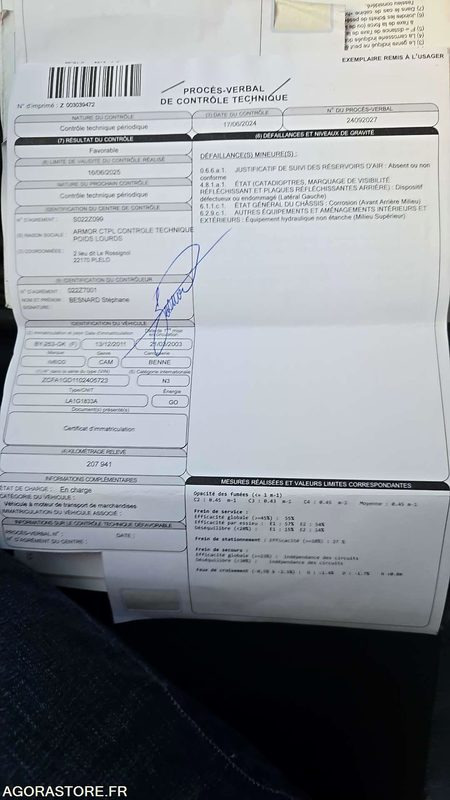 Cabeza tractora IVECO CAM - 2003 - 213734 KM - BY-253-GK